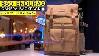 Best Cheap Camera Bag Review |  Endurax Camera Backpack #GIVEAWAY