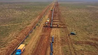 These Huge Pipes Run Along The Whole Country! How Are They Made?