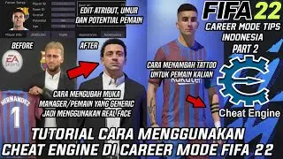 Tutorial Cara Menggunakan Cheat Engine Di Career Mode FIFA 22 (Cara Mengubah ID) - FIFA 22 Indonesia