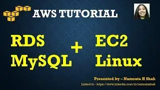 AWS Tutorial - Launch a RDS MySQL instance and connect to it using Linux EC2