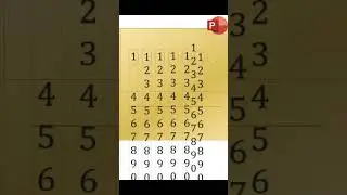 PowerPoint Tutorial : Automatic Scroll numbers animation with PowerPoint Morph Effects