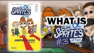 Brad Daniels - Alfa Sprites of Tara #3 (plus Comics Curing Cancer)