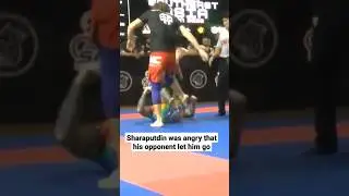 Sharaputdin Magomedov kicks BJJ opponent