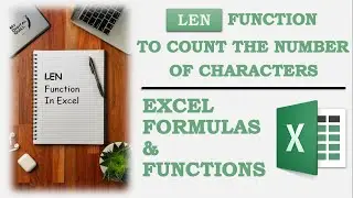 LEN Function in Excel | #shorts