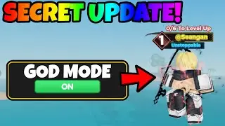 This *SECRET* Update Literally Gave Me GODMODE!! Anime Smash Simulator