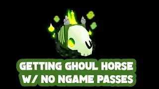 I HATCHED GHOUL HORSE IN PET SIM X INSANE *WITH NO GAME PASSES