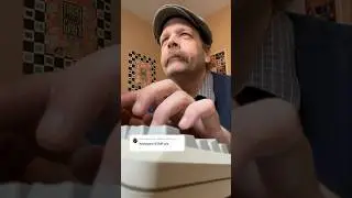 1986 Macintosh Plus keyboard ASMR: Booting from 20 MB SCSI Hard Drive, running Microsoft Word 