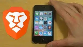 Brave Browser iPhone 4S iOS 9 Review! Fast Browser with Good Features!