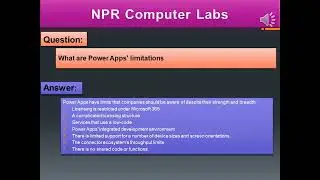 What are Power Apps' limitations