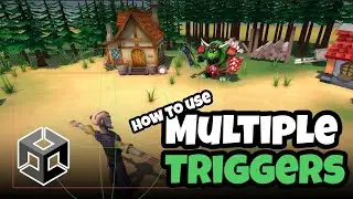 How to use MULTIPLE TRIGGERS in Unity!!! - Unity Gamedev Tutorial