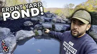 10'x12' Front Yard Pond! | Aquascape Ecosystem Pond