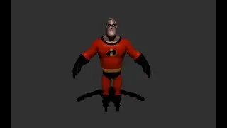 mr incredible made in zbrush 2020