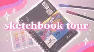 ♡ Sketchbook Tour 2022 // Canson Mix Media ♡