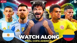 Argentina v Colombia | Copa America Final 2024 LIVE Reactions & Watchalong