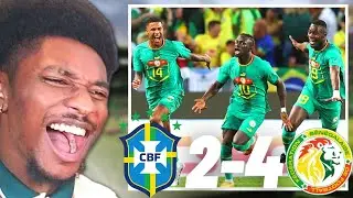 Sadio Said Yall Must've Forgot!😤| Brazil 2-4 Senegal Reaction