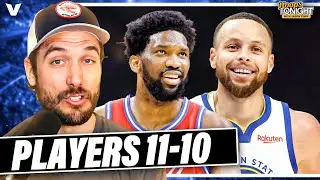 Top 25 NBA Players: Steph Curry & Warriors NOT DONE YET? Embiid & 76ers TRUSTWORTHY? | Hoops Tonight