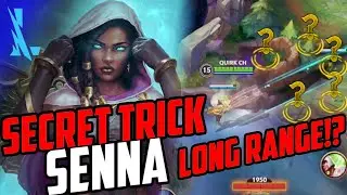 SENNA SECRET TRICK ON WILD RIFT *MUST WATCH* - LEAGUE OF LEGENDS: WILD RIFT