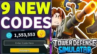 TOWER DEFENSE SIMULATOR CODES SEPTEMBER 2024 | TOWER DEFENSE CODE 2024 | TDS ROBLOX CODES