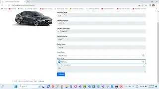 Vehicle Rental Project in ASP.NET 7.0 | Start from Scratch | Real Time Project | Part-18