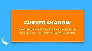 Create Curved Box Shadow Effect In Elementor 2023 || DCreato Academy