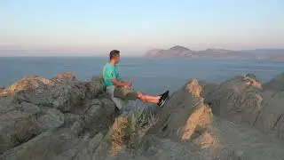 Здравствуй новый день на море Отличные виды Орджоникидзе Хамелеон Кара Даг И пусть весь мир подождет