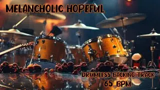 Melancholic Hopeful Drumless Backing Track 65 BPM