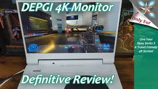 DEPGI 4K Xbox Series S Monitor Review - Take Your Portable Xbox Setup To Another Level!