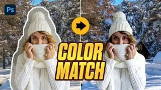 How to Color Match Images in Photoshop (FAST & EASY METHOD)
