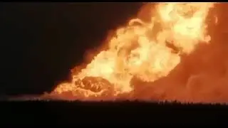 Пожар на Уренгойском месторождении