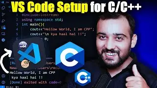 How to install C & C++ in Visual Studio Code | Setup VS Code for C & C++ Programmers [ 2024 ] 🚀