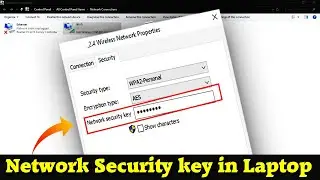 How to Find Your Wireless Network Security Key Password on Windows 10