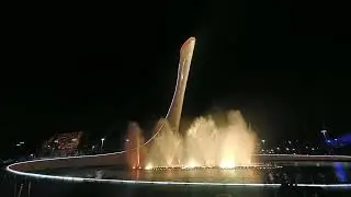 Часовое шоу в Сириус поющий фонтан