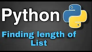 Python Practice Programs: Finding Length of List