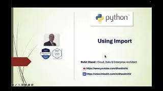 8. Using Import in Python