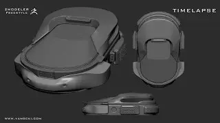 TIMELAPSE ZMODELER WORKFLOW ZBRUSH 4R7