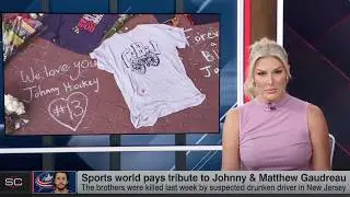 Sports world pays tribute to Johnny & Matthew Gaudreau | SportsCenter