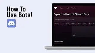 How to use Discord Bots [easy]