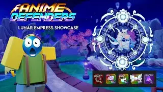 Is Lunar Empress Worth Obtaining? (SHOWCASE) Roblox Anime Defenders