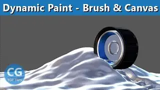 Dynamic Paint Tool in Blender