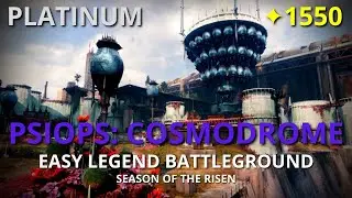 PsiOps: Cosmodrome -  Easy Legend 1550 Battleground | Destiny 2 (PS5)