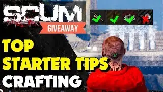 Scum - Scum Starter Tips - How To Craft In Scum (New Survival Game)