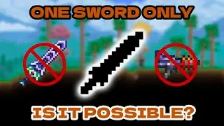 Beating Terraria With The Weakest Weapon