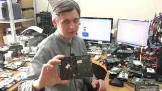 Восстановление данных с жесткого диска после пожара