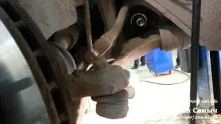 Removed the drag link for Ford Focus 3