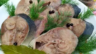 🐟🌿🐟Запиши рецепт и повесь на холодильник!💯Самая вкусная скумбрия пряного посола!🌿