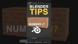 Blender Tips 07 Scale Textures ✔️ #blender #blendertutorial #quicktips