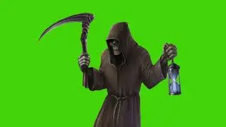 Grim Reaper Green Screen 4K