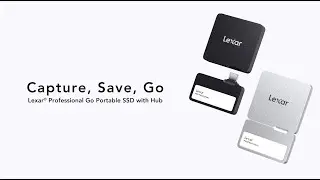 Lexar® Professional Go Portable SSD with Hub