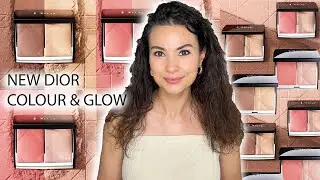 NEW DIOR ROUGE BLUSH COLOUR & GLOW | Blush & Glow 257 Diorivera + Contour & Glow 100 Diorissimo