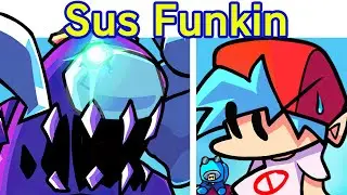 Friday Night Funkin VS Purple Imposter | Suspicious Funkin V1 + Cutscenes (FNF Mod) (Among US)